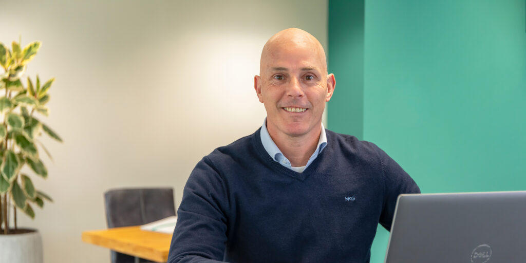 Eric Dekkers, Senior Sales Engineer at Gpi Tanks XL at the office